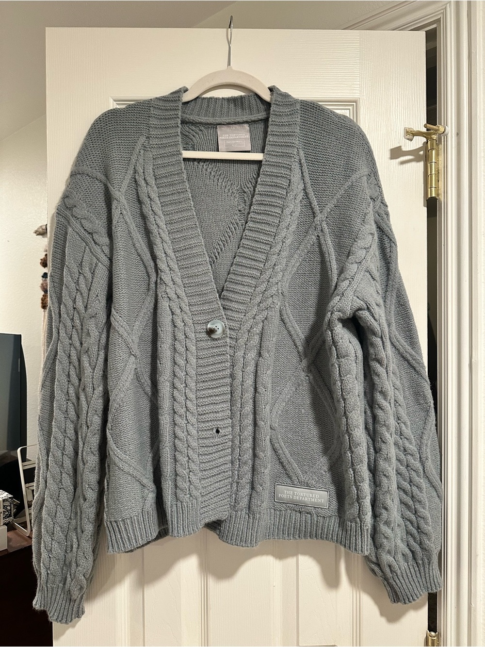Taylor Swift Cardigan - The Tortured Poets Department (L)